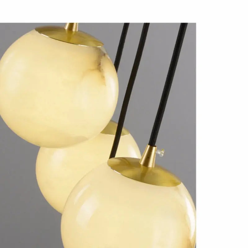 Chandelier Alabaster Global Wavy Chandelier Fabtiko