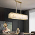 Spain Alabaster Rectangular Dining Room Chandeliers Chandelier Fabtiko