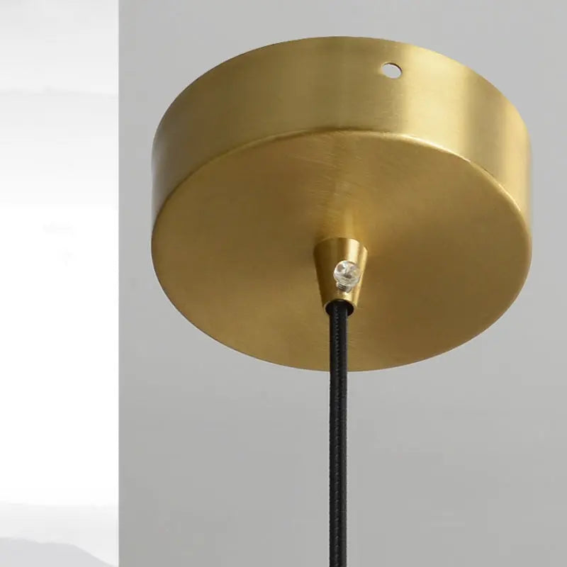 Pendant Alabaster Bedside Pendant Light Olive-Shaped Fabtiko