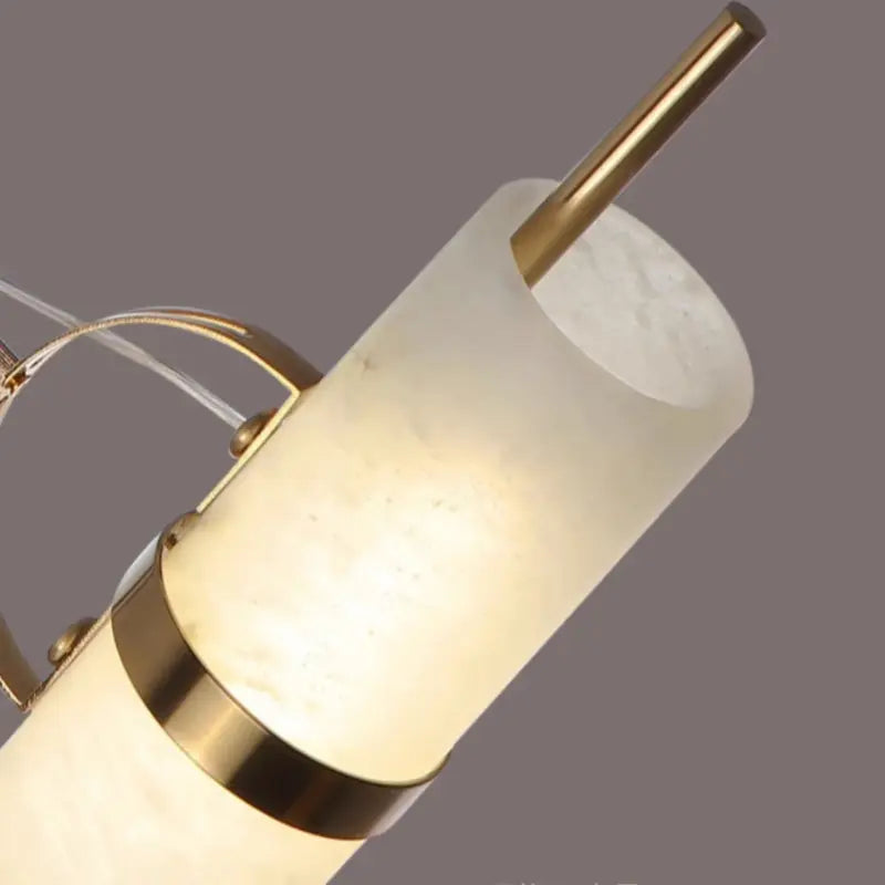 Pendant Alabaster Brass Pendant Lights Dining Room Fabtiko