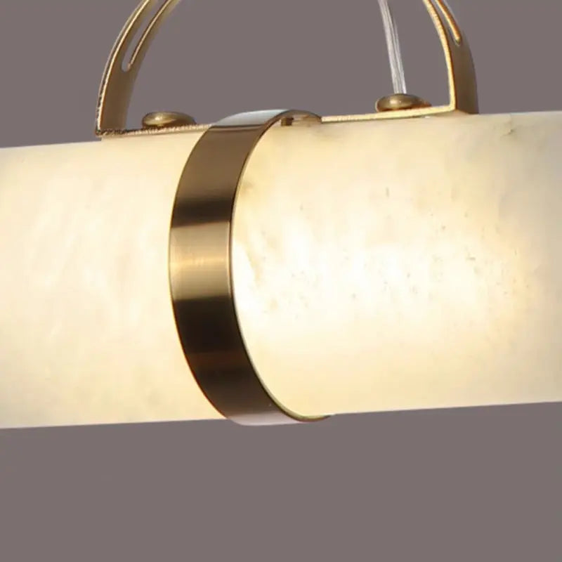 Pendant Alabaster Brass Pendant Lights Dining Room Fabtiko