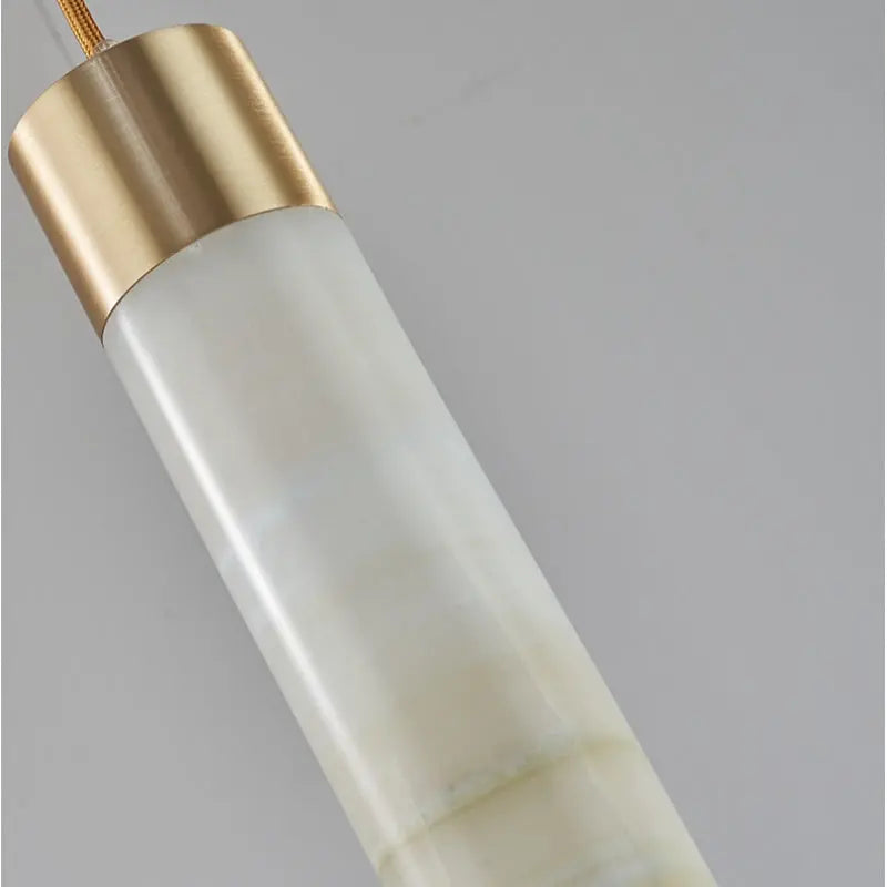 Natural Alabaster Stone Living Room Pendant Light