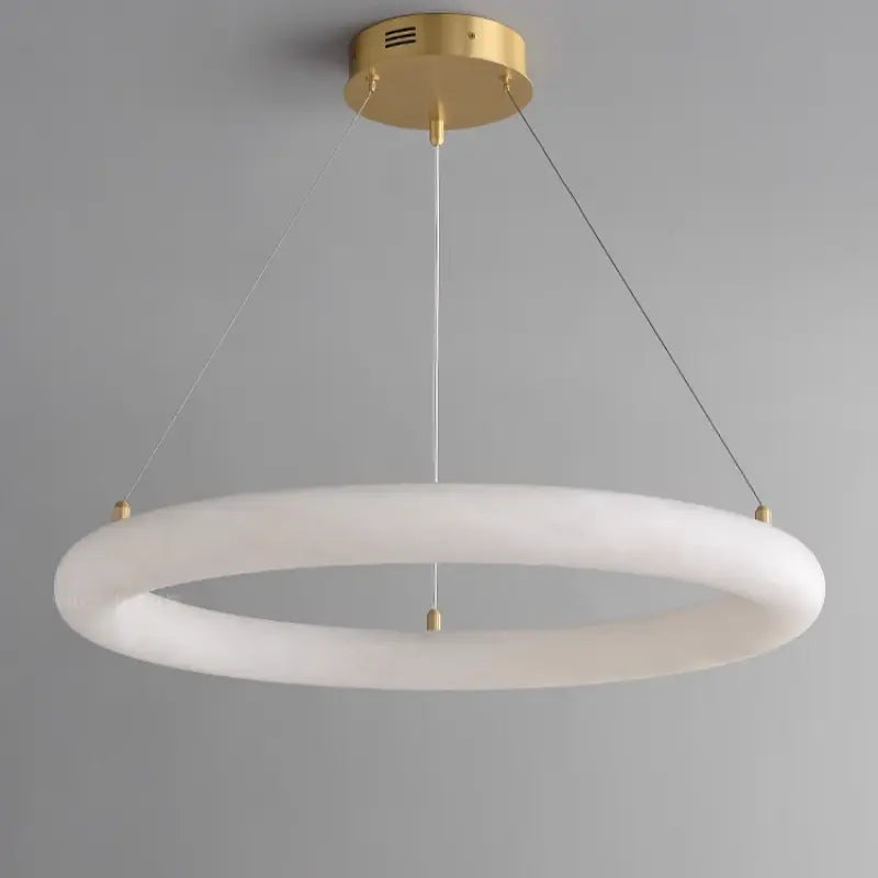 Pendant Spain Alabaster Brass Ring Pendant Lights Fabtiko