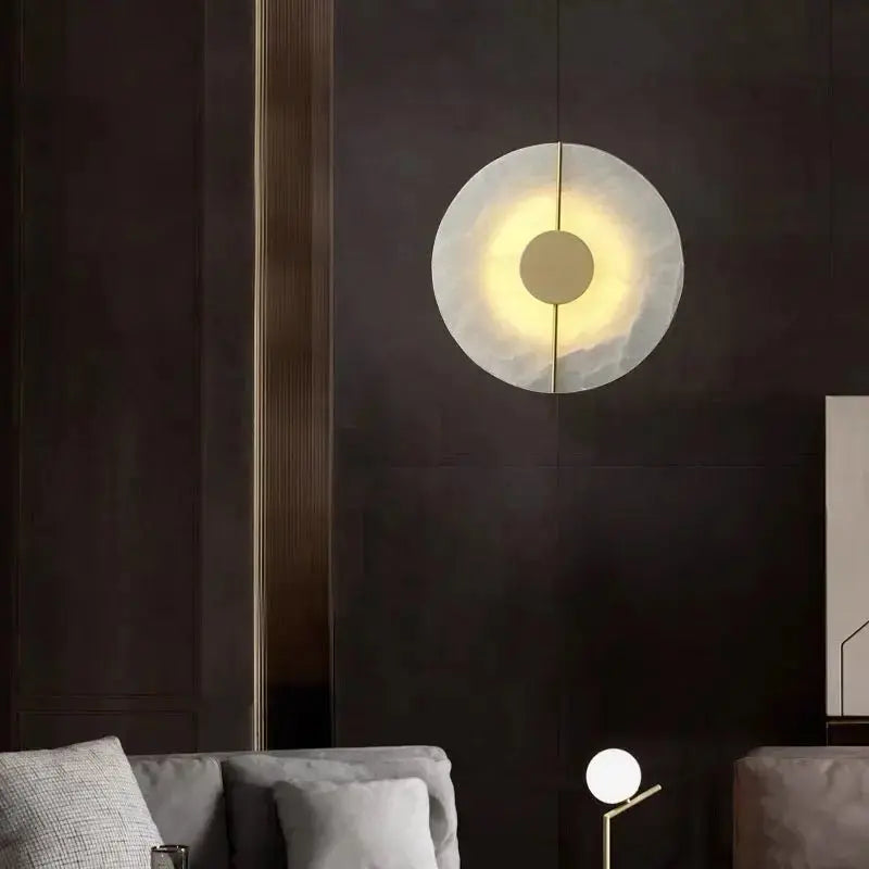 Alabaster Wall Sconce For Bedroom Wall Sconce Fabtiko