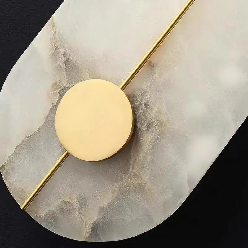 Alabaster Wall Sconce For Bedroom    Wall Sconce Fabtiko