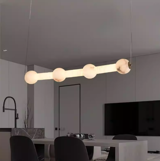 Dinning Room Irregularly Spherical Cylinder Pendant Light