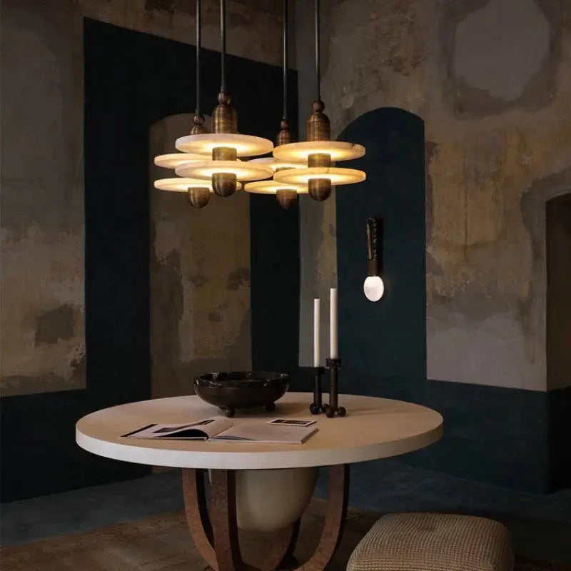 Alabaster Modern Pendant For Kitchen and Dining Room