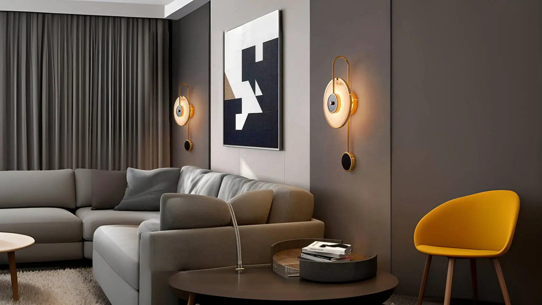 Scones Place Setting Where Should You Place Wall Sconces in Your Living Room? - Fabtiko ...