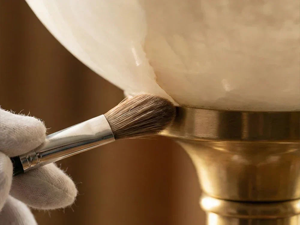How to Clean Alabaster Lamps Without Damaging the Stone?