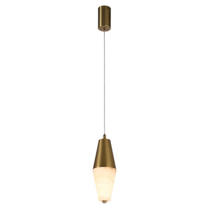 Pendant Alabaster Arc Pendant Light Fabtiko