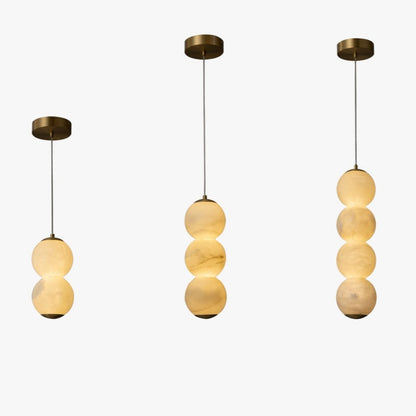 Pendant Alabaster Mordern Pearl Scandinavian Pendant Light Fabtiko