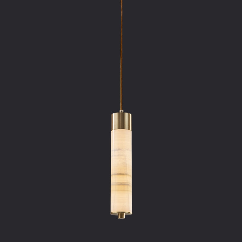 Natural Alabaster Stone Living Room Pendant Light