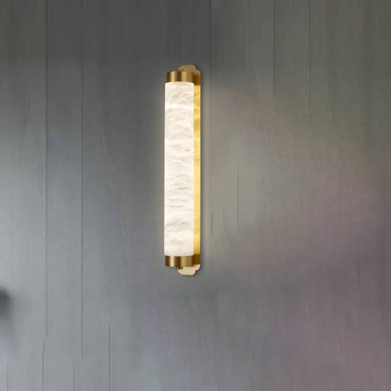 Alabaster Linar Bedroom Wall Sconces