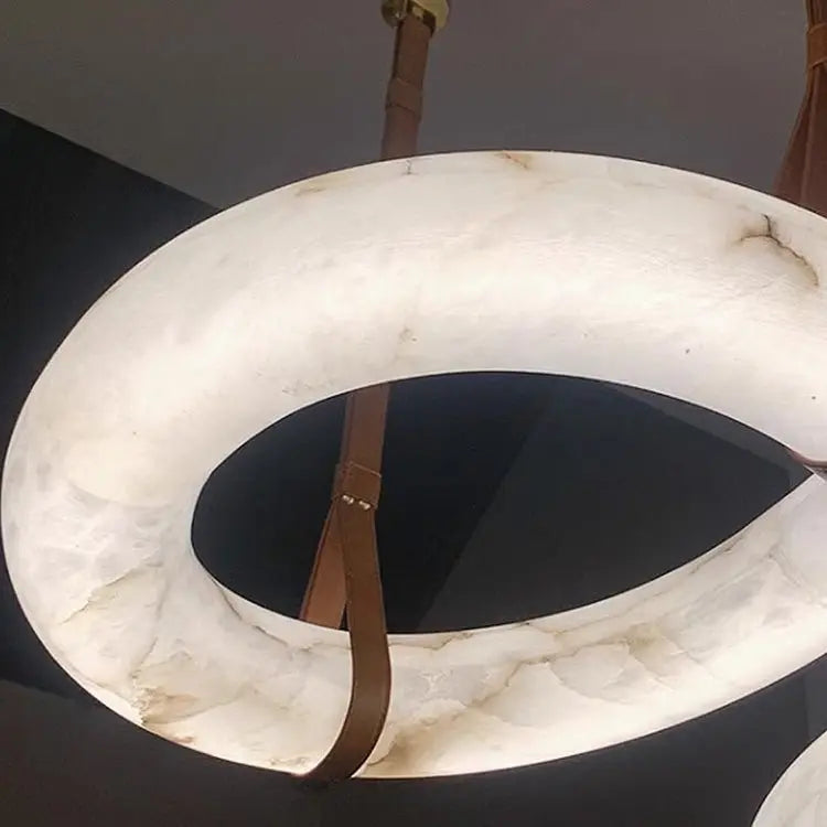 Spain Alabaster Oslo Cable Pendant Light Dining Room Pendant Fabtiko