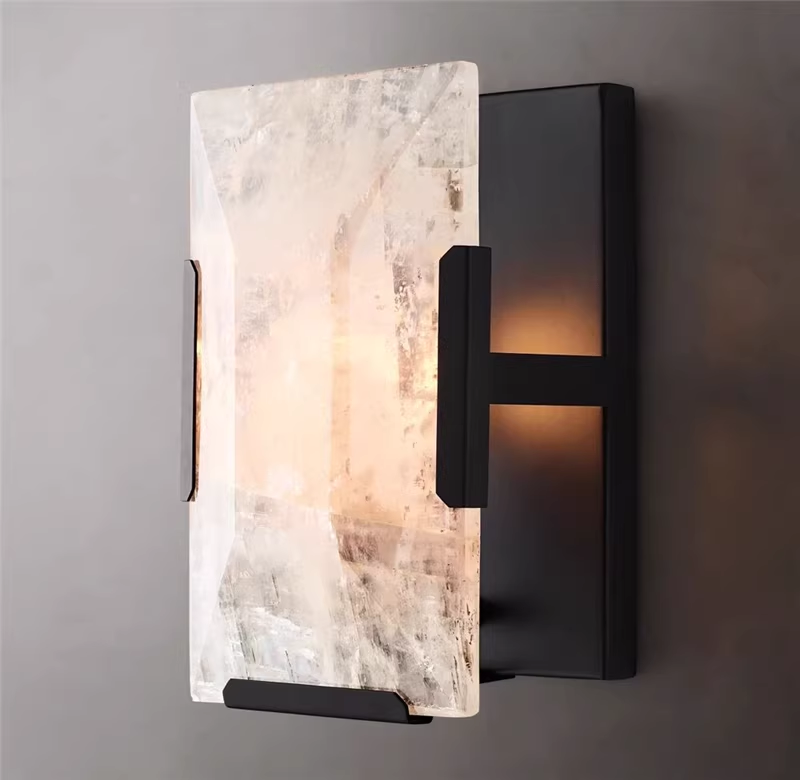Alabaster Wall Sconce Luxury Room Wall Light