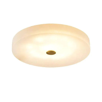 Alabaster Flush Mounted Round Led Ceiling Lamp    Ceiling Lamp [product_tags] Fabtiko