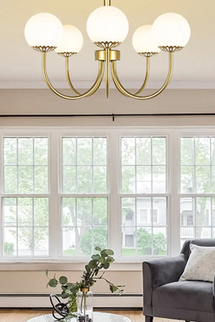 Chandelier Alabaster Modern Brass Chandelier Fabtiko