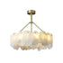 Nasile Alabaster Round Chandelier D23.7"XH23.7"   Chandelier [product_tags] Fabtiko
