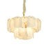 Spain Alabaster Modern Living Room Chandeliers 2 Layer Chandelier  Fabtiko