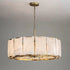 Spain Alabaster Round Modern Chandeliers Lighting 23.62"D*14.17"H Brass  Chandelier [product_tags] Fabtiko