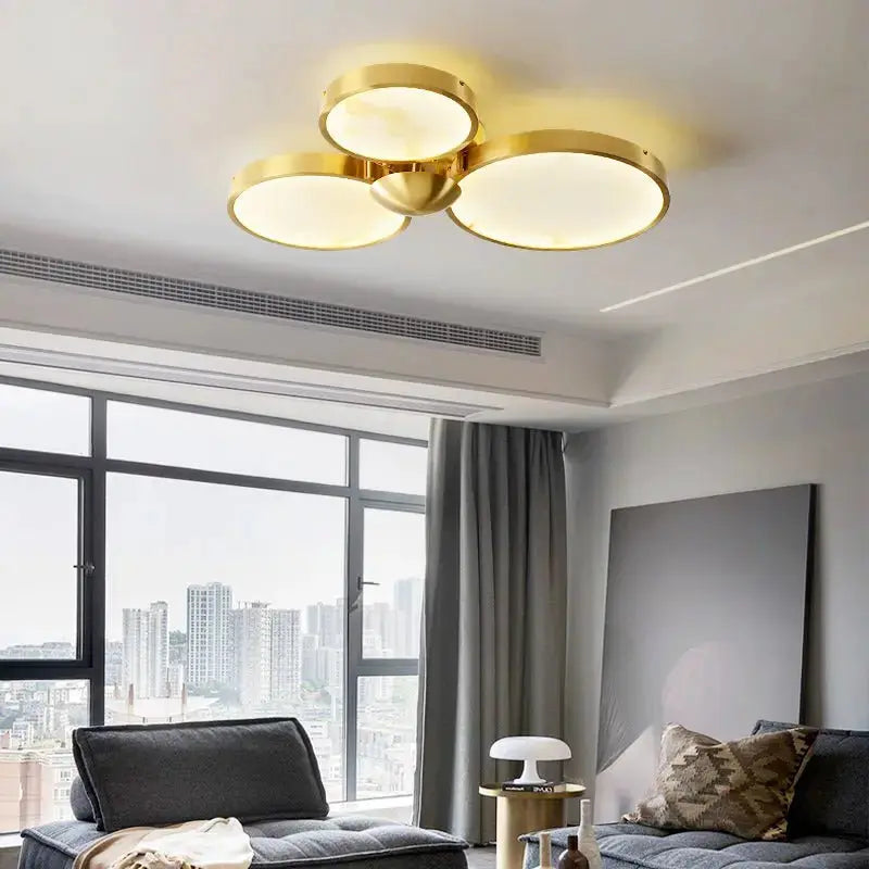 Spain Alabaster Flush Mount Ceiling Lamps Ceiling Lamp Fabtiko