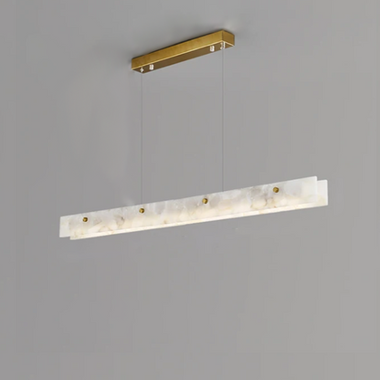 Kitchen And Dining Room Alabaster Stone Pendant Light