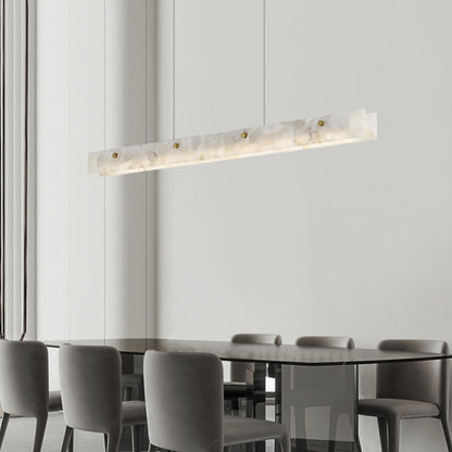 Kitchen And Dining Room Alabaster Stone Pendant Light