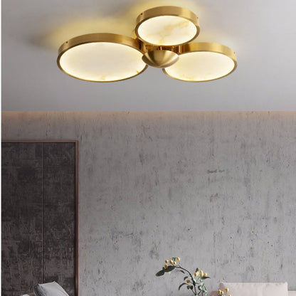 Spain Alabaster Flush Mount Ceiling Lamps