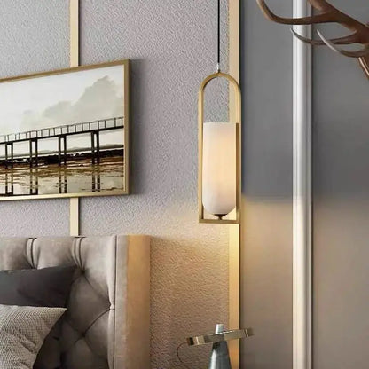 Alabaster Brass Pendant Light Fixtures Dining Room  Fabtiko