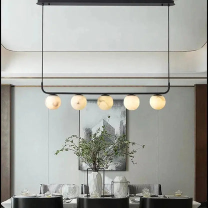 Alabaster Global Linear Pendant Light 39.4&quot; L   Pendant [product_tags] Fabtiko