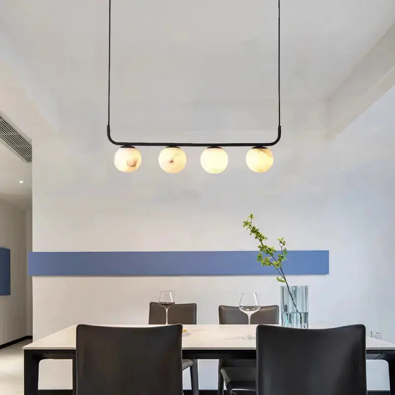 Alabaster Global Linear Pendant Light 31.5&quot; L   Pendant [product_tags] Fabtiko