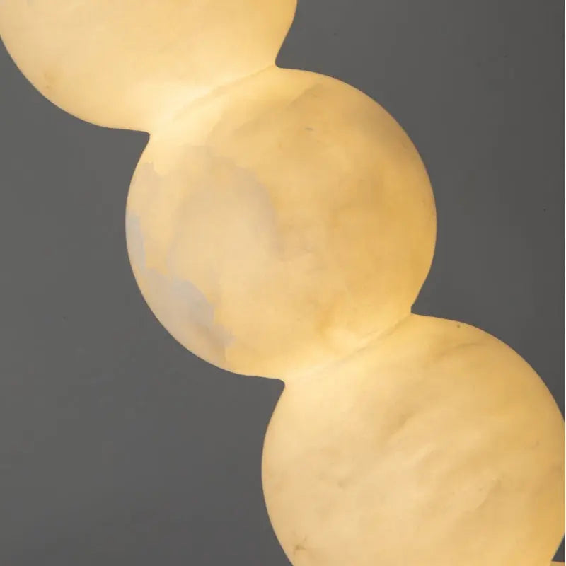 Pendant Alabaster Mordern Pearl Scandinavian Pendant Light Fabtiko