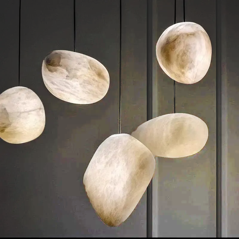 Alabaster Stone Pendant Lights