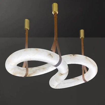 Spain Alabaster Oslo Cable Pendant Light Dining Room Pendant Fabtiko