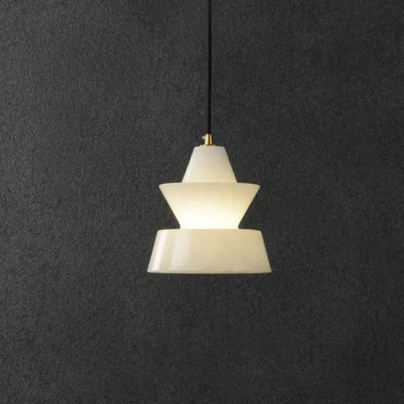 Alabaster Pendant Lights Hat Over Nightstand Style B   Pendant [product_tags] Fabtiko