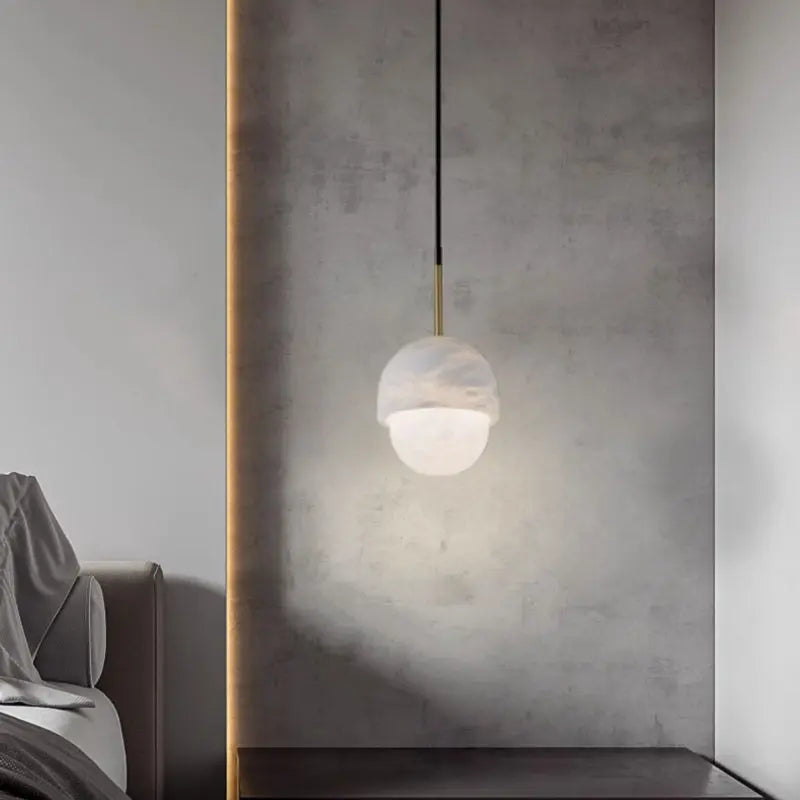 Pendant Alabaster Yoko Pendant Lights Fabtiko