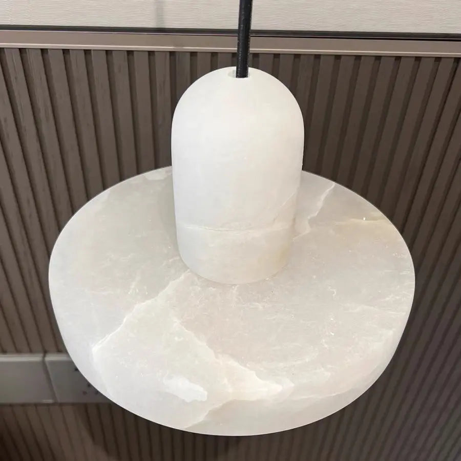 Real Alabaster Modern Pendant Light Fixture    Pendant [product_tags] Fabtiko