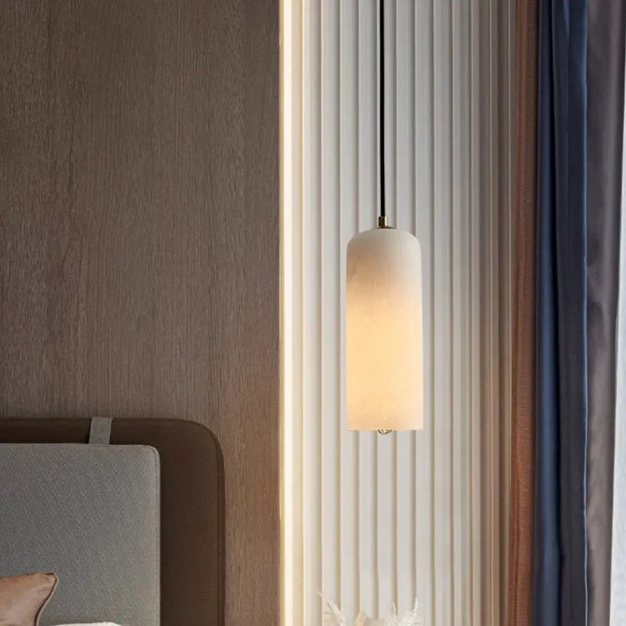 Real Alabaster Pendant Light For Bedroom    Pendant [product_tags] Fabtiko