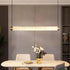 Spain Alabaster Brass Tube Linear Pendant 3.15"D*23.62"L   Pendant Fabtiko