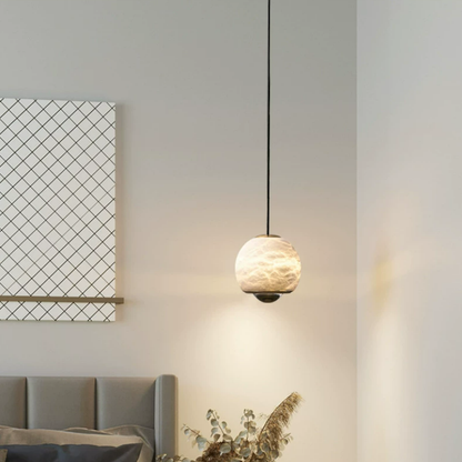 Spanish Alabaster Bedroom Modern Pendant Light