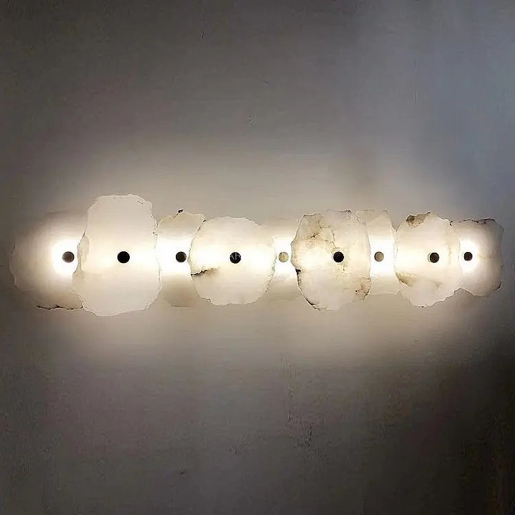 Real Alabaster Wall Sconces Modern    Wall Sconce Fabtiko