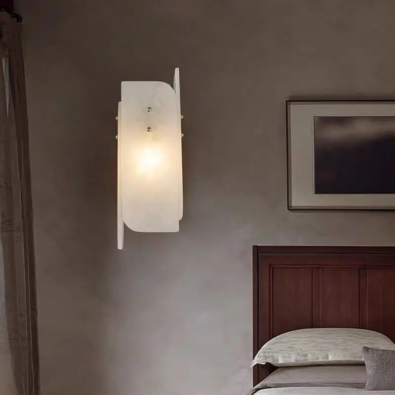 Alabaster Bedroom Wall Sconces Lighting    Wall Sconce [product_tags] Fabtiko