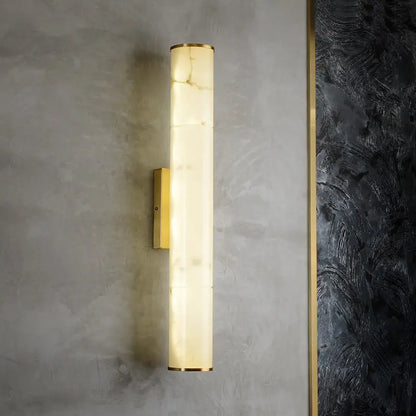 Alabaster Linear Wall Sconces Living Room    Wall Sconce [product_tags] Fabtiko
