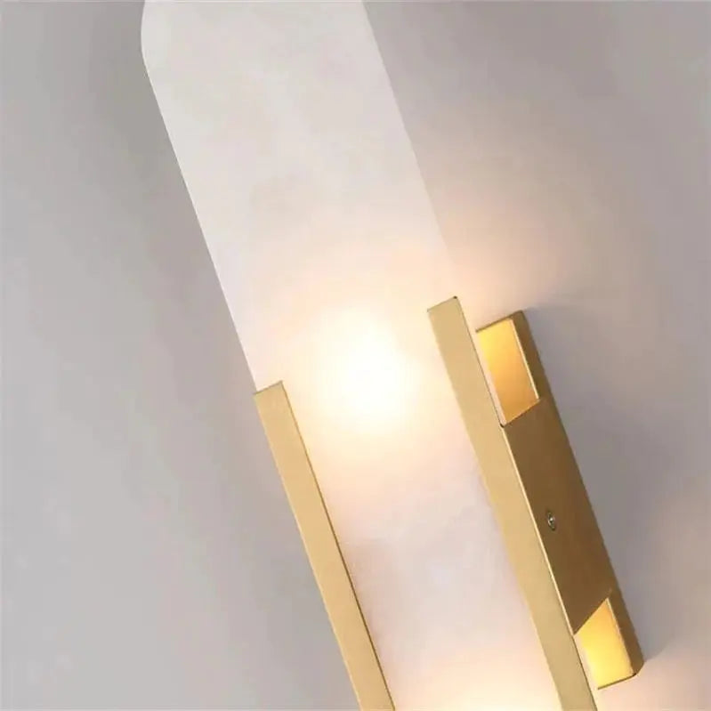 Alabaster Linear kitchen Wall Sconce    Wall Sconce Fabtiko