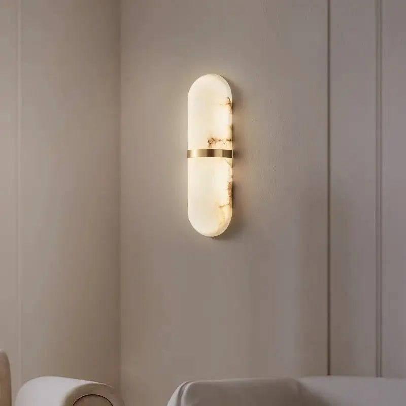 Alabaster Living Room Walls Light Fixture    Wall Sconce [product_tags] Fabtiko