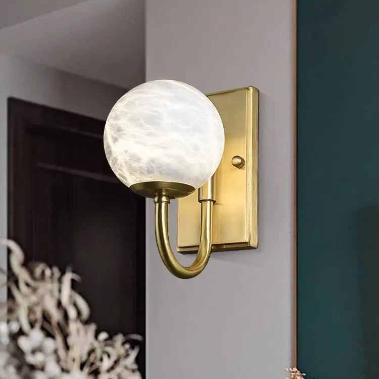 Alabaster Wall Lights For Bedroom    Wall Sconce [product_tags] Fabtiko