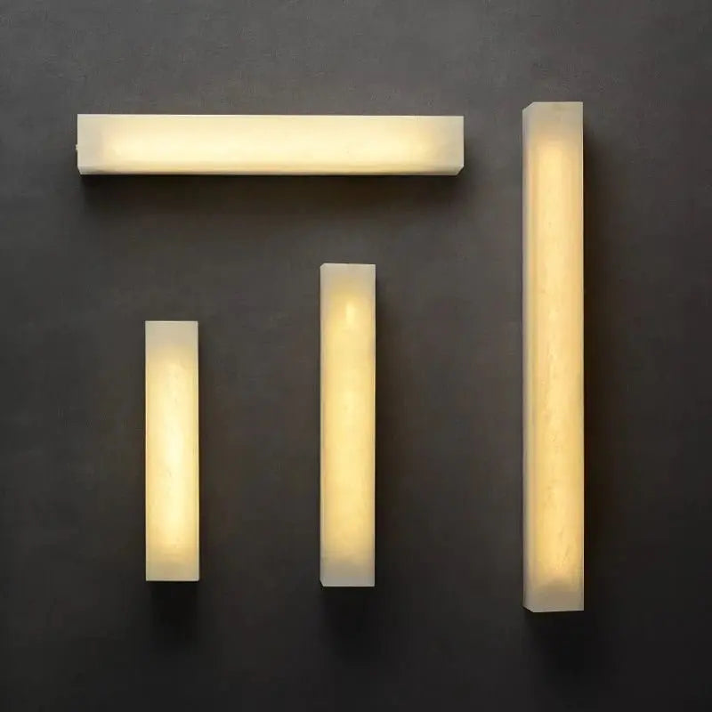 Alabaster Wall Sconce Linear Lights 3.15&quot;W*19.68&quot;H   Wall Sconce [product_tags] Fabtiko