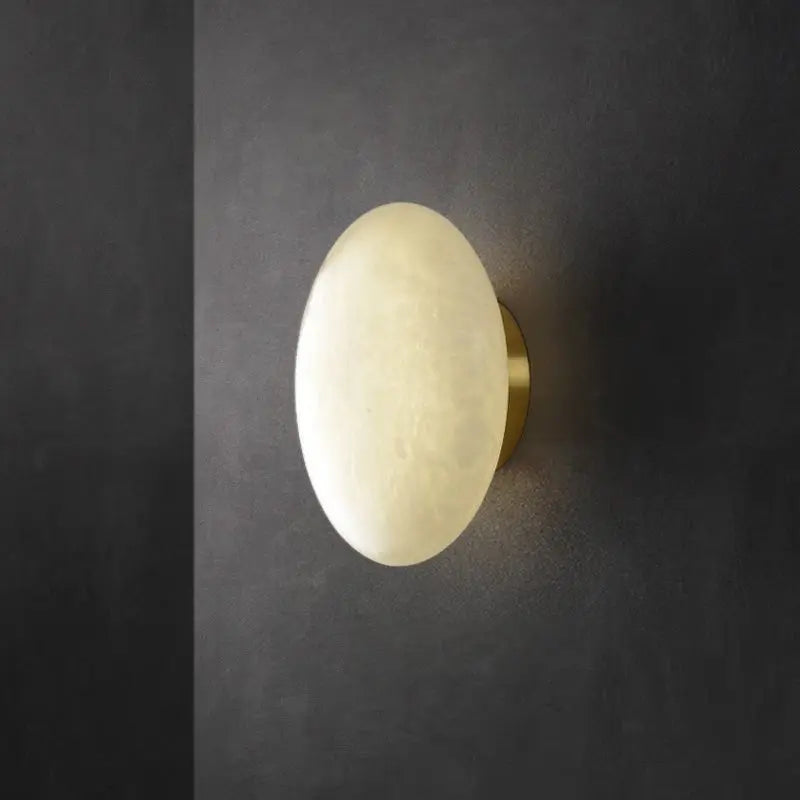 Alabaster Wall Sconces Lighting For Bedroom    Wall Sconce Fabtiko