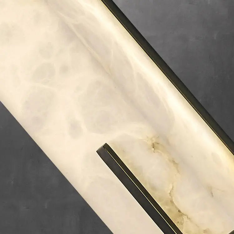 Real Alabaster Bedroom Wall Sconces Light    Wall Sconce [product_tags] Fabtiko
