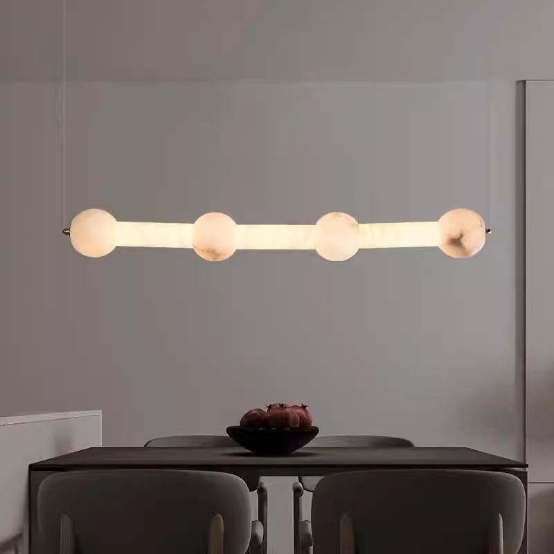 Dinning Room Irregularly Spherical Cylinder Pendant Light